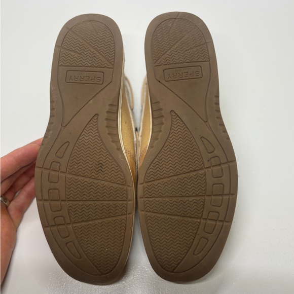 Women’s Sperry Rosefish Brown and Cream Boat Shoes size 9 - Picture 7 of 11